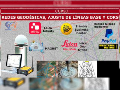 Redes Geodésicas y Ajuste de Líneas Base + CORS