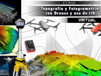 Topografía y Fotogrametría con Drones y uso de RTK