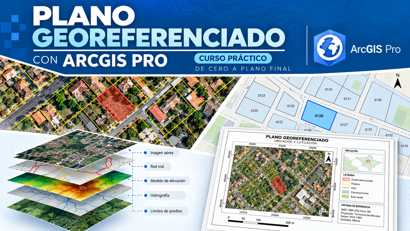 Curso práctico de plano georreferenciado Curso práctico de plano georreferenciado